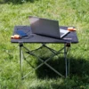 Table de camping pliable solaire 30W