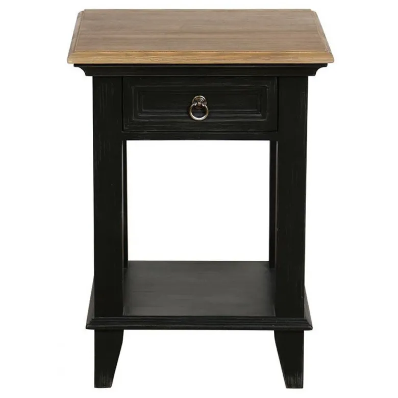 Table de chevet ouvert 1 tiroir bois