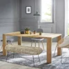 Table en bois de mindi 8 pers
