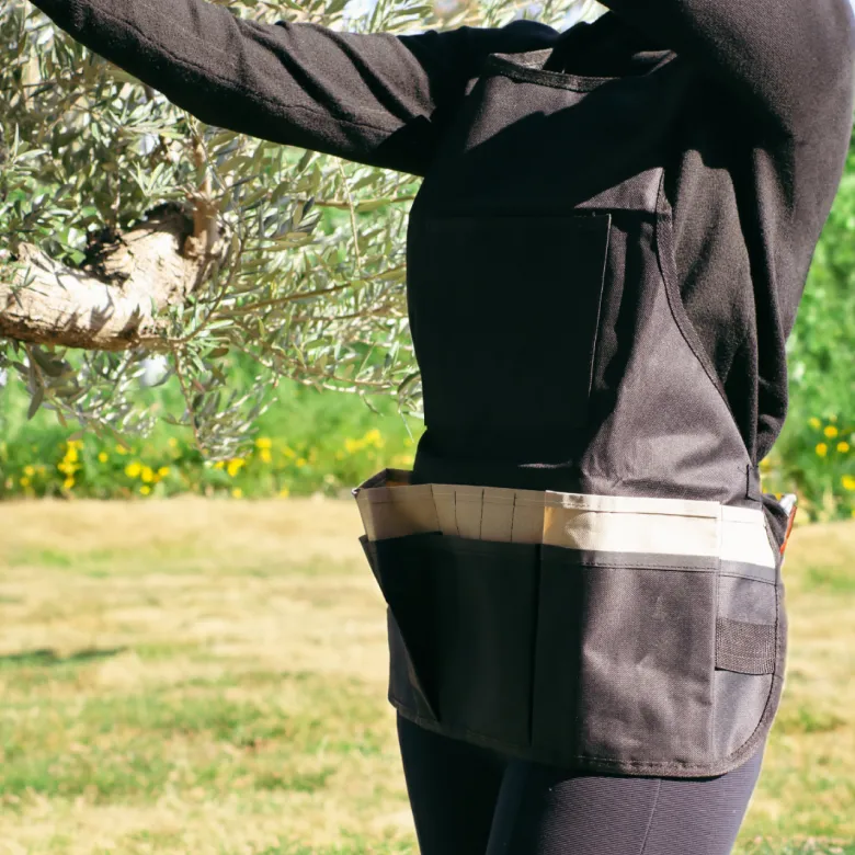 Tablier de travail, jardinage - noir