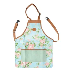 Tablier jardin imprimé fleurs