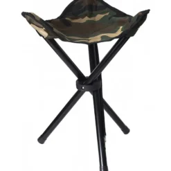 Tabouret pliant fosco collapsible 3-legs camouflage