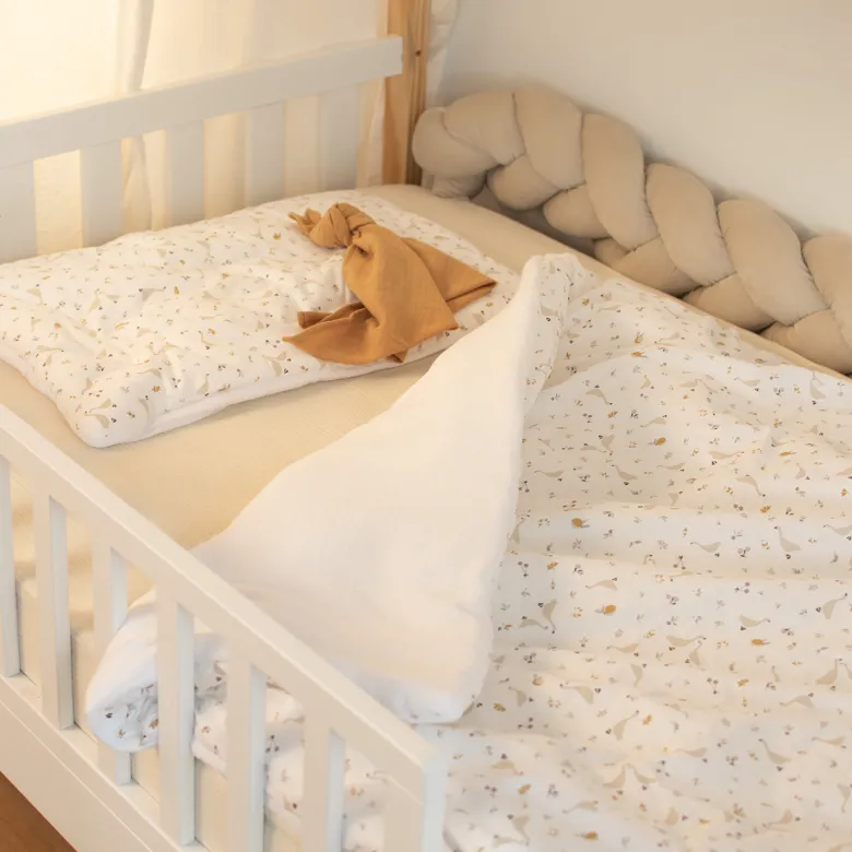 Taie d'oreiller coton sidonia beige 60