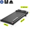 Tapis de marche sous bureau walkpad hypermotion compact et silencieux