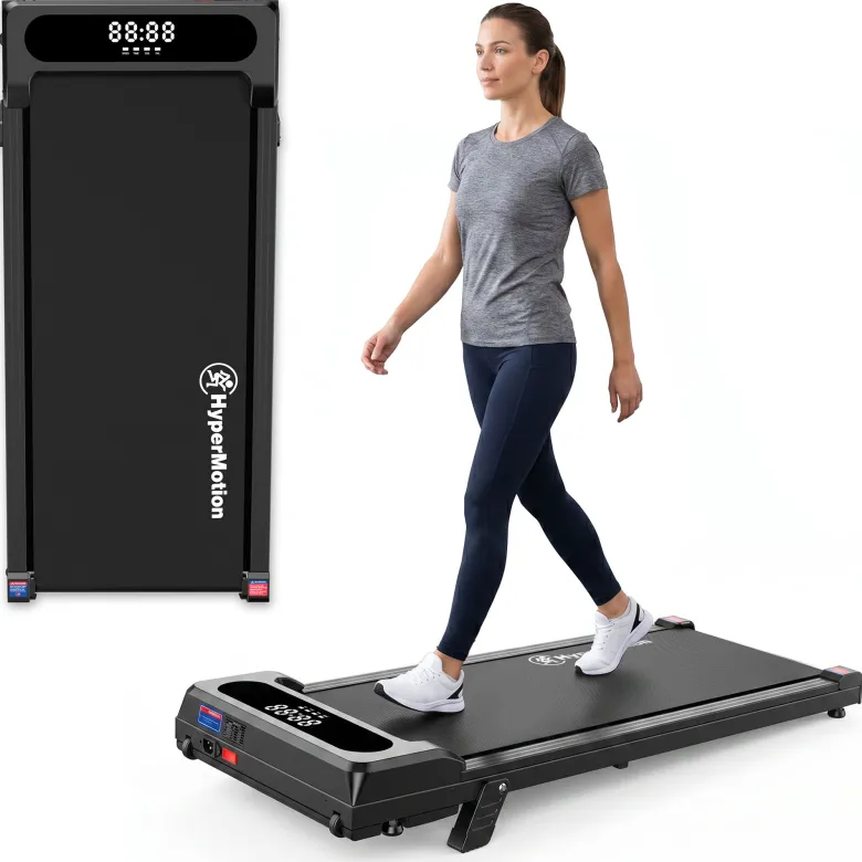 Tapis de marche sous bureau walkpad hypermotion compact et silencieux