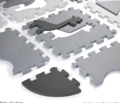 Tapis d'eveil bébé, tapis puzzle mousse