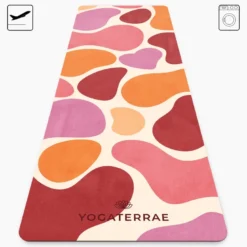 Tapis de yoga antidérapant microfibre voyage 1 mm kyoto