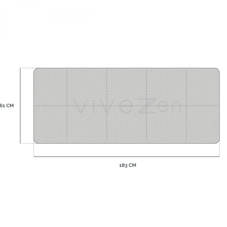 Tapis de yoga pliable