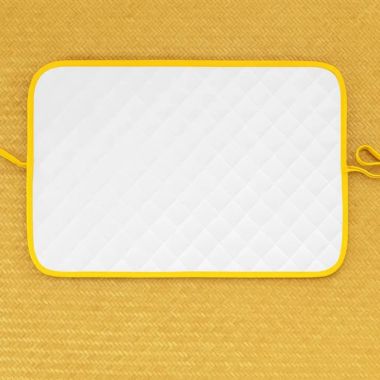 Tapis à langer nomade en coton bio