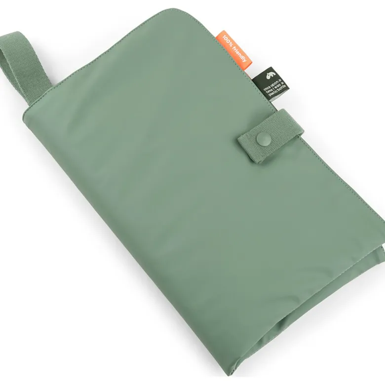Tapis à langer pliable vert