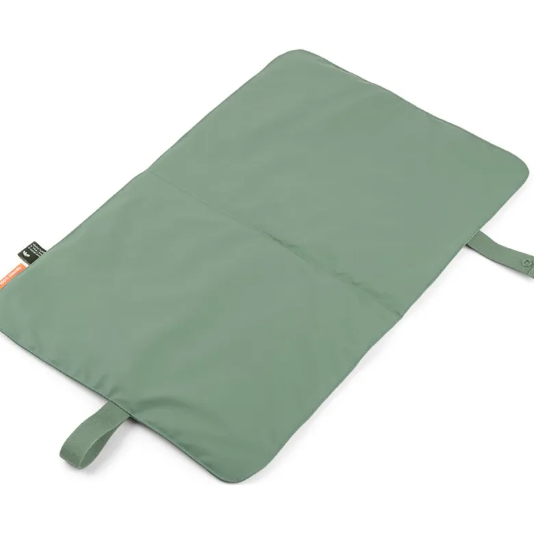 Tapis à langer pliable vert
