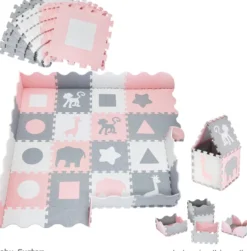 Tapis puzzle bébé, mousse eva 150*150cm