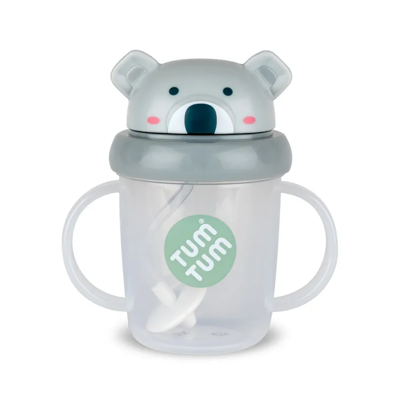 Tasse anti fuite + paille lestée ko