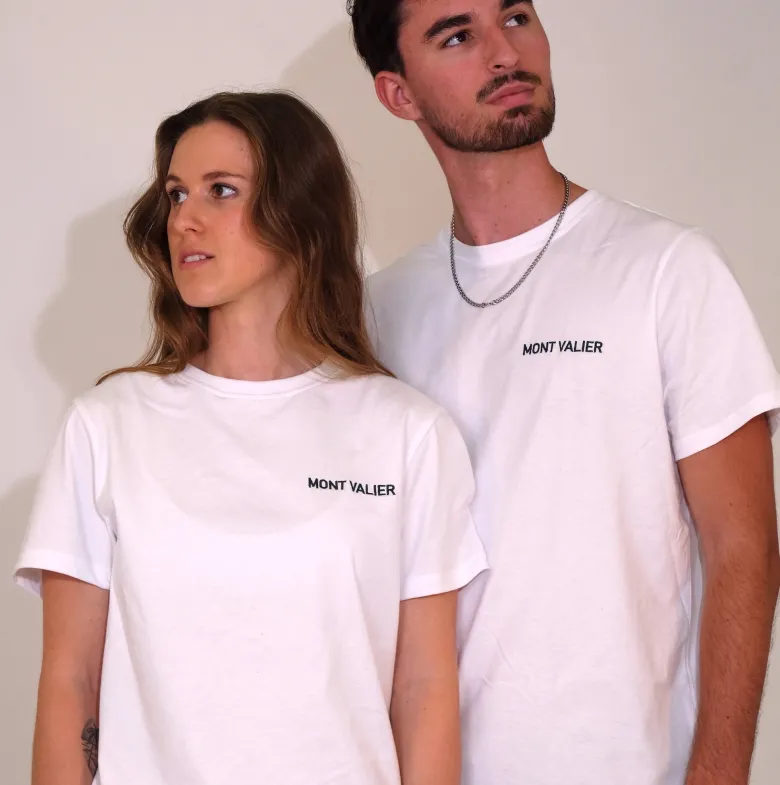 Tee shirt manches courtes bayonne blanc S