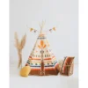 Tente tipi avec tapis native vibe - beig