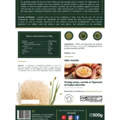 Téguments de psyllium blond bio 500g