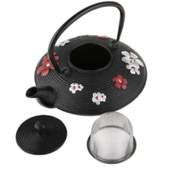 Théière en fonte – 0,8 l – cerisiers