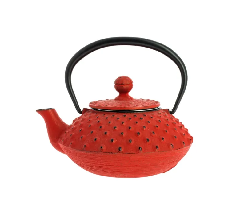 Théière fonte iwachu kanbin rouge 320 ml