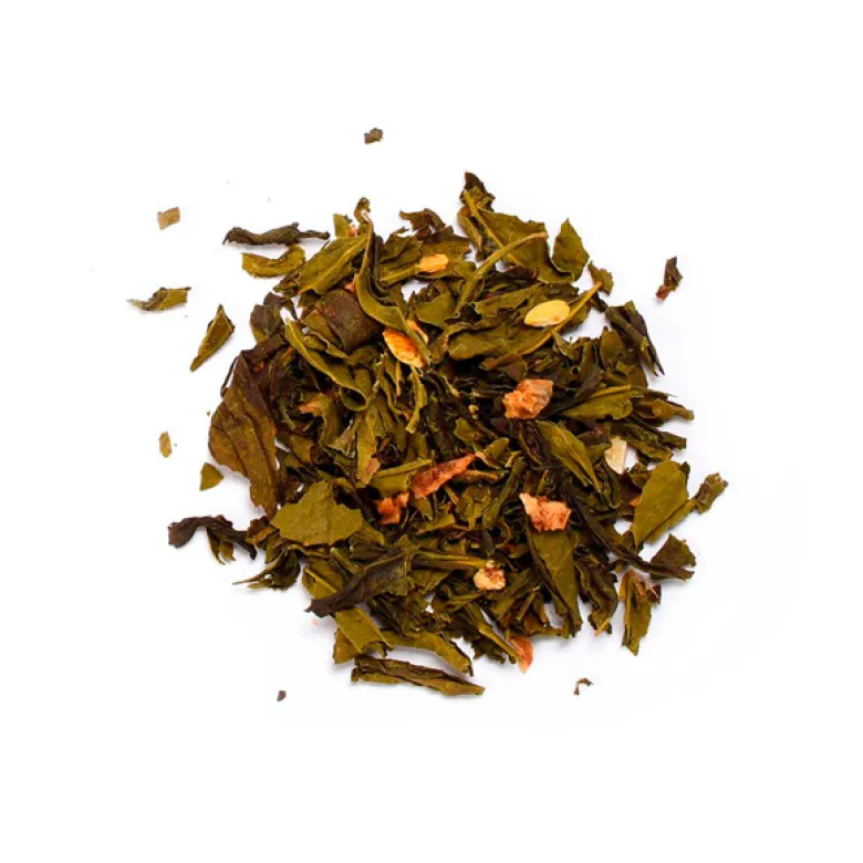 Thé vert bio de Corée au yuzu