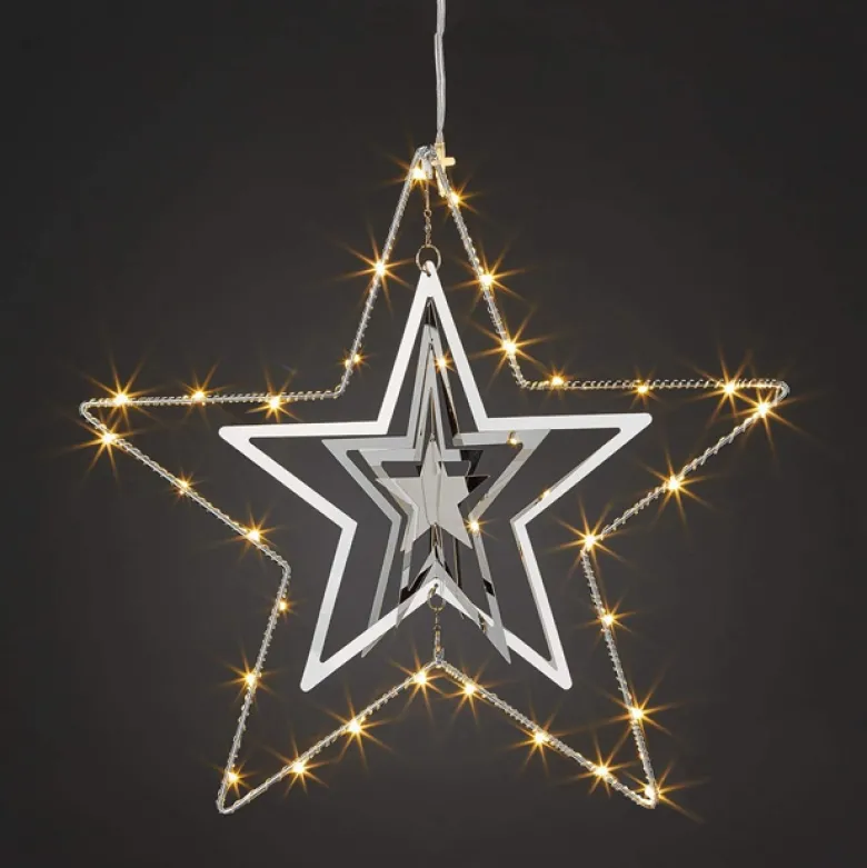 Étoile lumineuse suncatcher