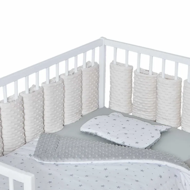 Tour de lit 10 pièces modulable minky