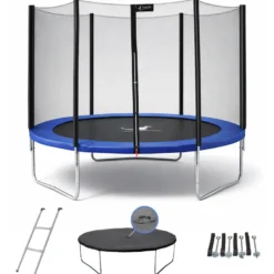 Trampoline bleu 300cm 3access