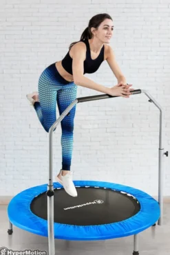 Trampoline fitness barre réglable