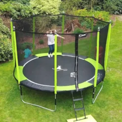 Trampoline jumpi vert et noir 250