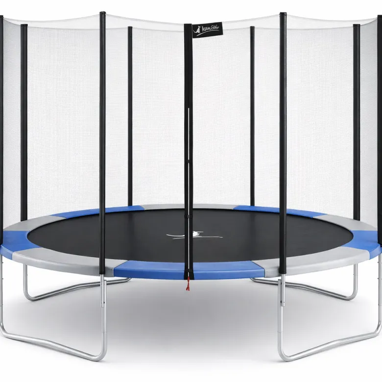Trampoline ralli bleu-gris ø360