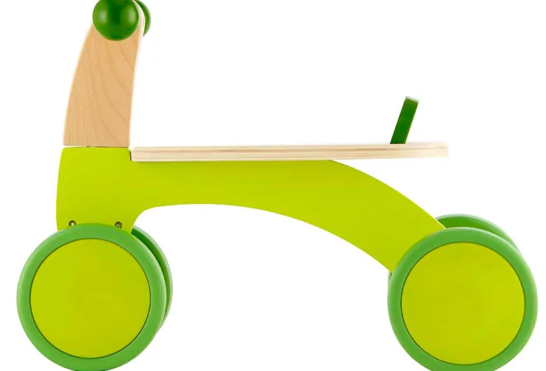 Tricycle bois sans pédale