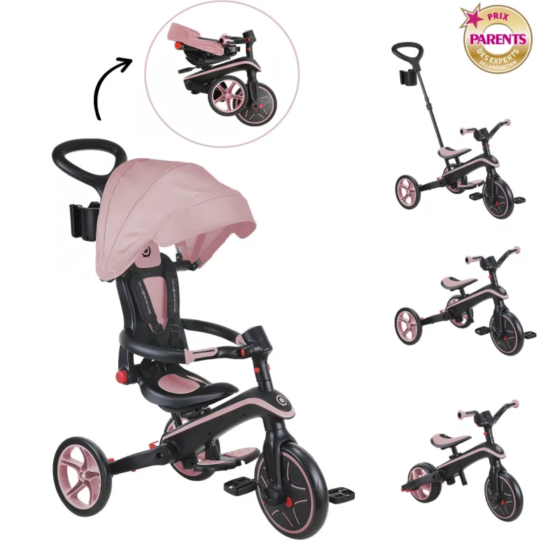 Tricycle explorer 4-en-1 évolutif