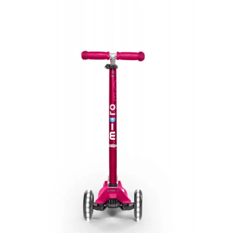 Trottinette maxi micro deluxe led rose