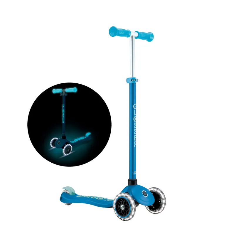 Trottinette 3 roues primo plus glow lights