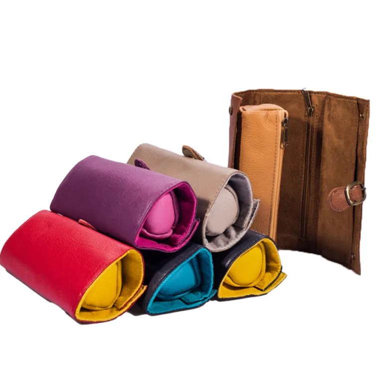 Trousse à bijoux cuir emma mar-jau