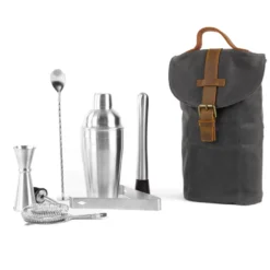 Trousse et kit cocktail barmaid charbon