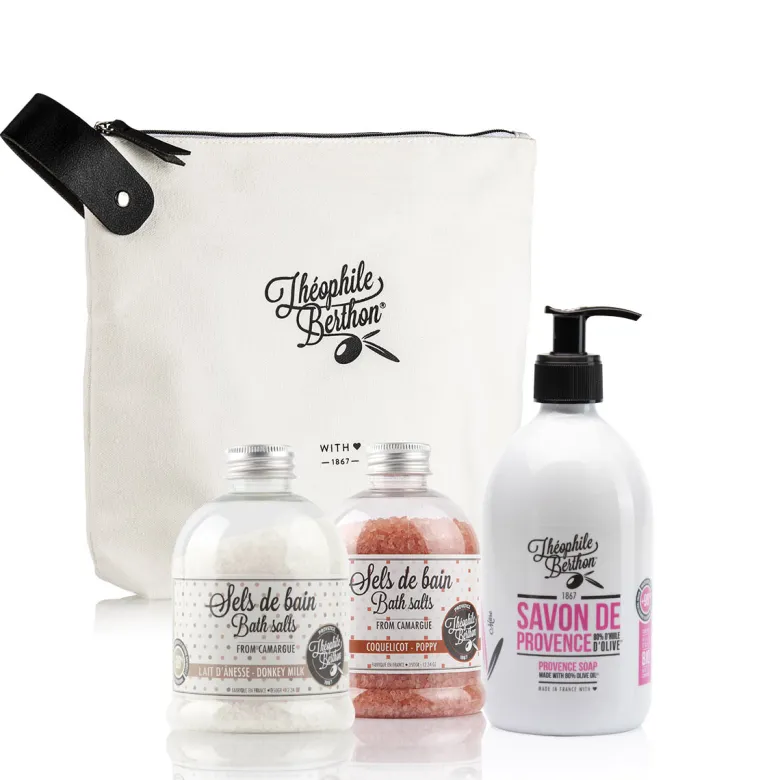 Trousse 3 soins bain et douche
