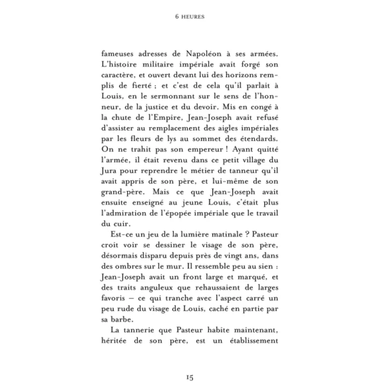 Une journée particulière du Pr Pasteur