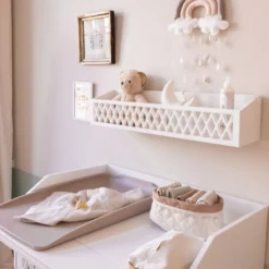 Veilleuse clair de lune blanc antique