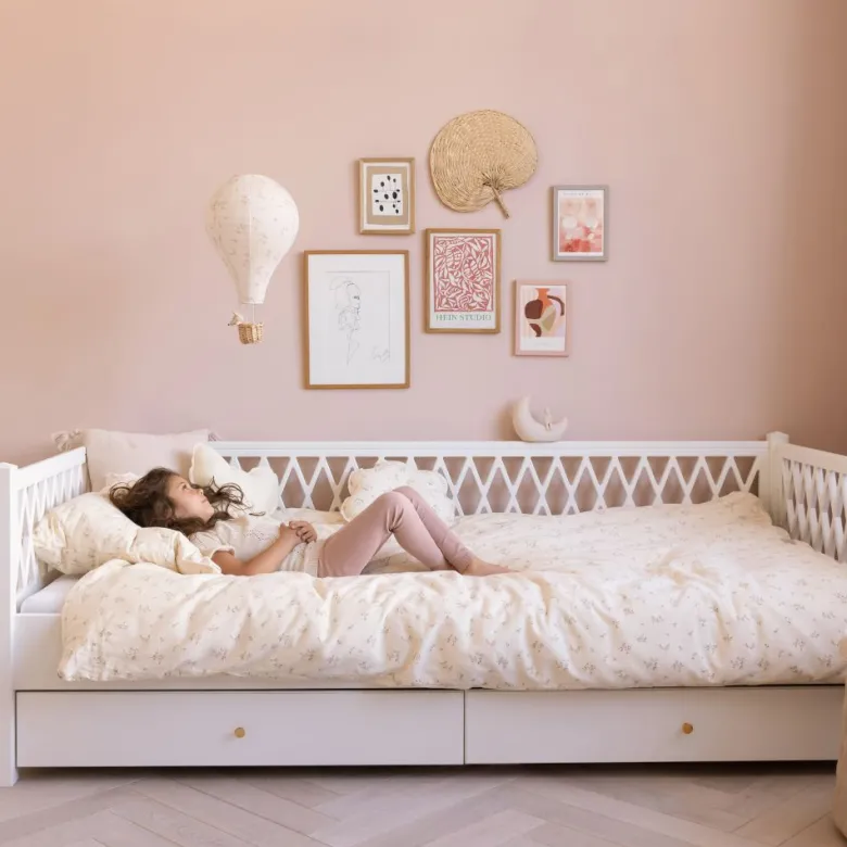 Veilleuse clair de lune blanc antique