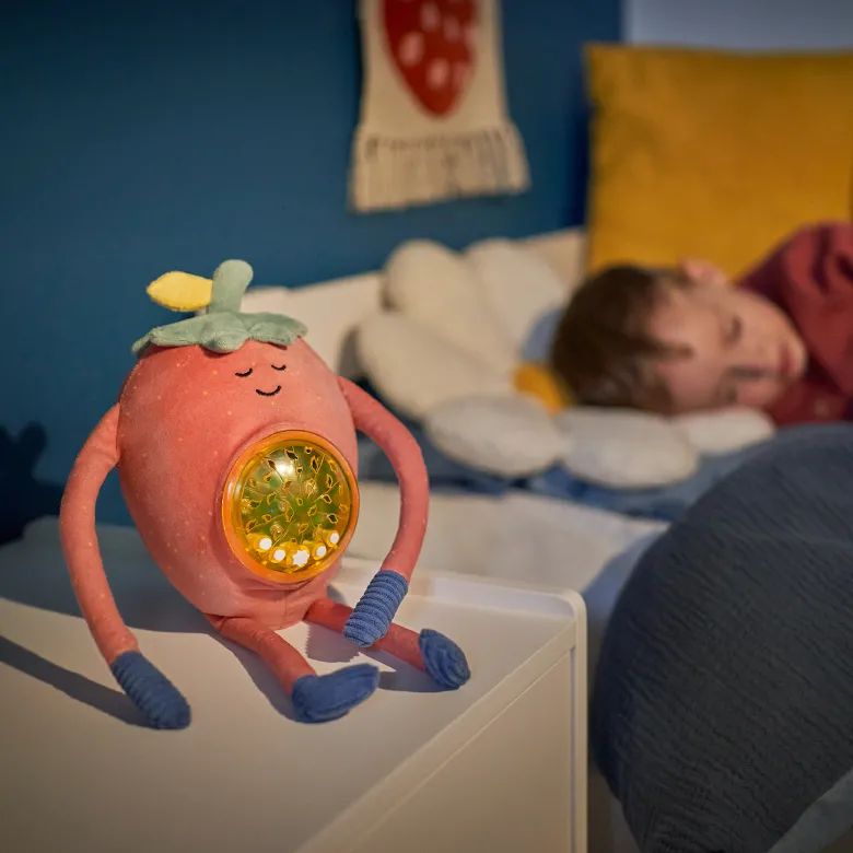 Veilleuse peluche à projection barnabé