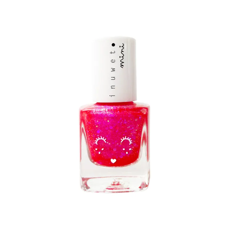 Vernis à l'eau fuchsia - fraise