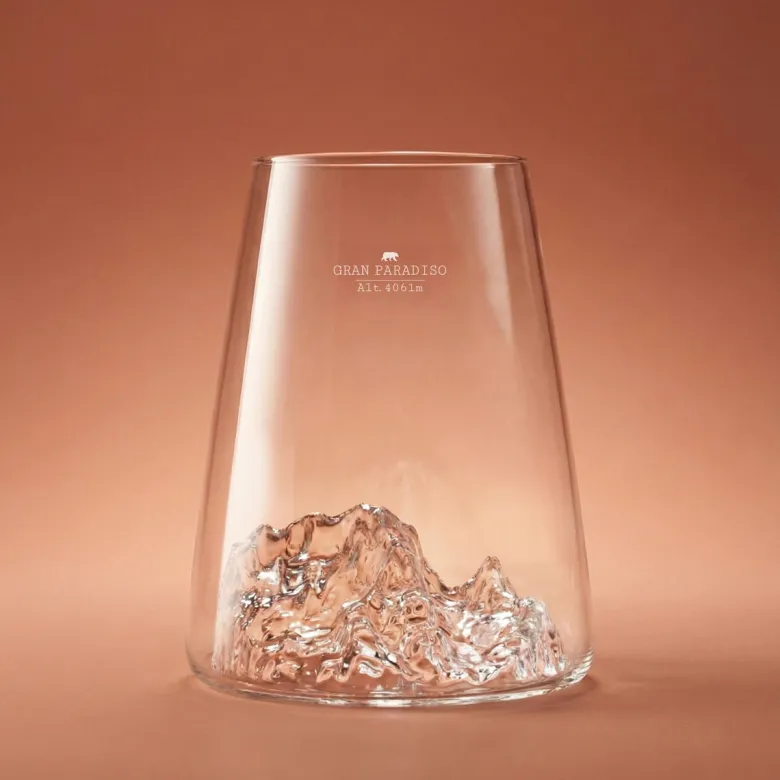 Verre design topographic gran paradiso