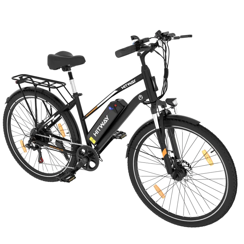 Vélo électrique hitway noir