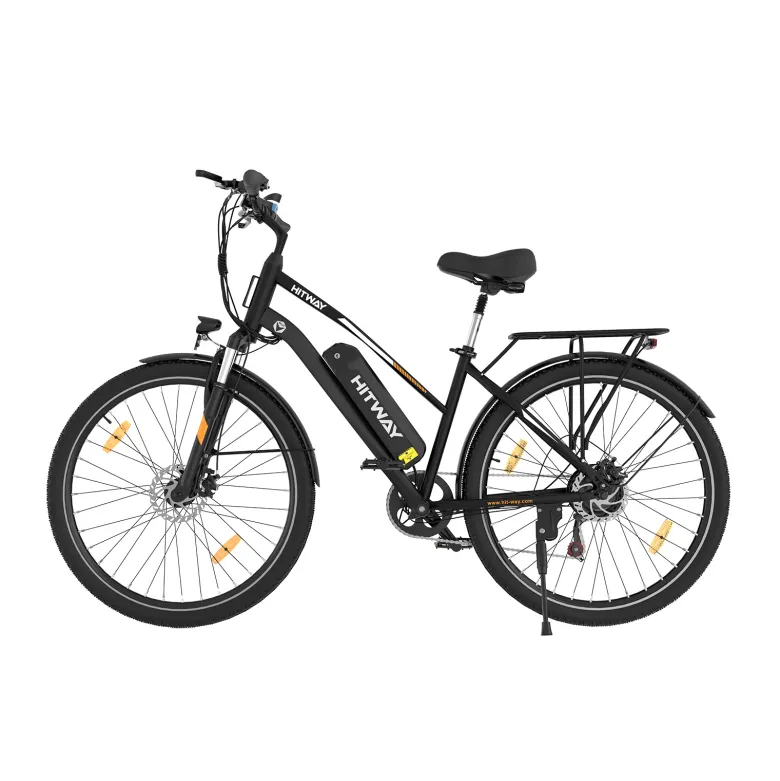 Vélo électrique hitway noir