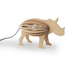 Zooo savane - lampe à poser rhinocéros